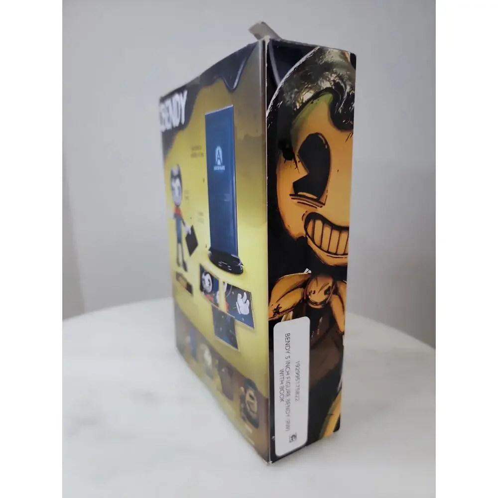 Jakks Pacific Bendy & The Ink Machine 5” Action Figure with Book